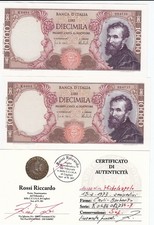 10000 LIRE MICHELANGELO 2