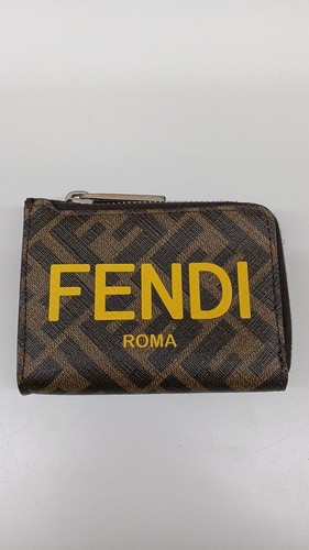 Portamonete fendi marrone - portamonete,