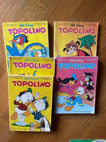 Fumetti topolino anni - topolino,