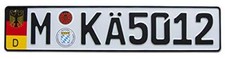 Targa Euro Europea Tedesca