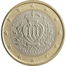 Euro san marino 2014 - 1, fdc