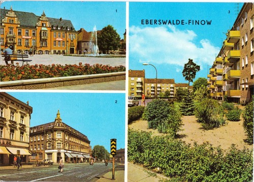 Cartolina eberswalde finow - cartolina,, eberswalde-finow