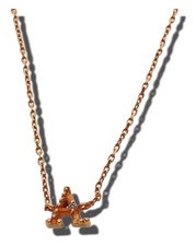 collana agete K10 iniziale A