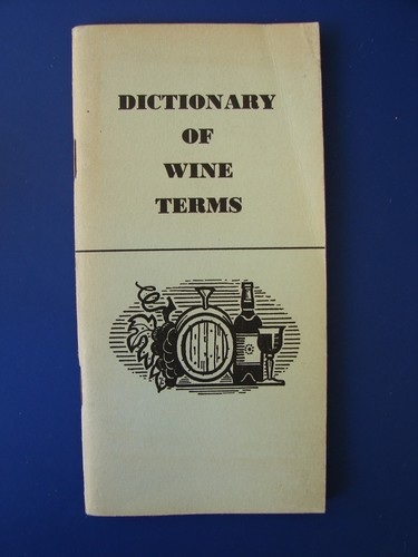 Dizionario termini vino - di,