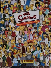 Album figurine dei Simpsons incompleto di Panini da Collezione cedola e poster