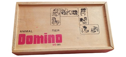 Domino animali legno - animali,