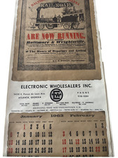 Calendario 1963 Pubblicità