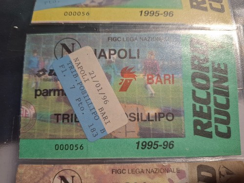 Biglietto ticket calcio napoli - biglietto,
