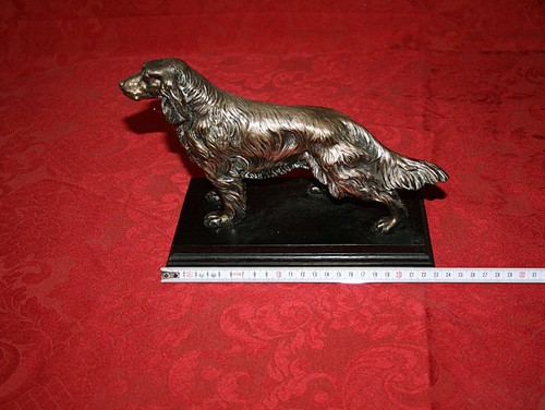 Cane caccia scultura - cane,