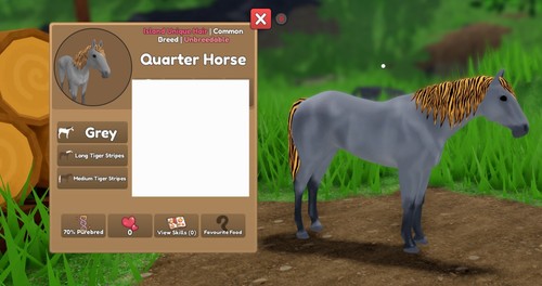 Iuh quarter horse tiger - -,