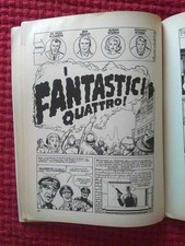 LINUS ESTATE PRIMA APPARIZIONE ITALIANA FANTASTICI QUATTRO PRE CORNO 1966 RARO