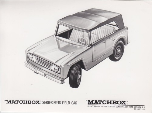 Matchbox 18e field car - 18e,