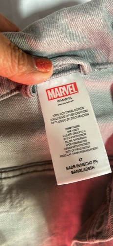 Giacca denim marvel spider - denim,