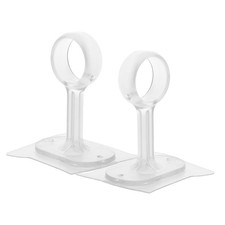 2 Pcs Ganci Tende Adesivi