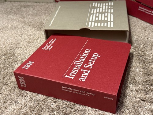 Vintage ibm installation and - ibm,