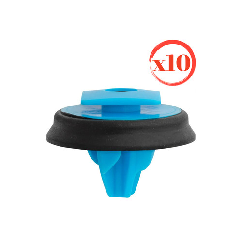 Pezzi clip blu celeste - pezzi,