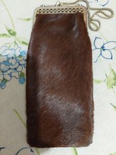 Portaocchiali in pelle di