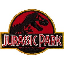 Jurassic Park Patch Iron Sew
