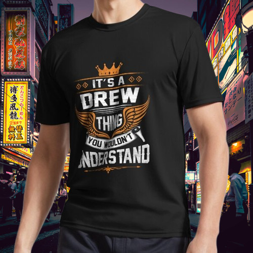 Nuova maglietta drew - drew, name