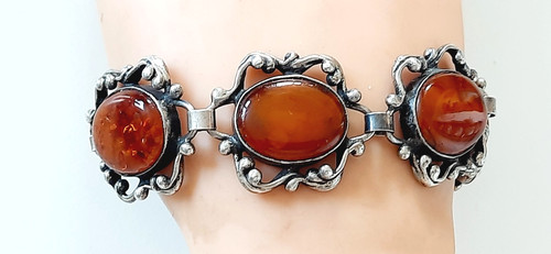 Bracciale design argento - bracciale, °