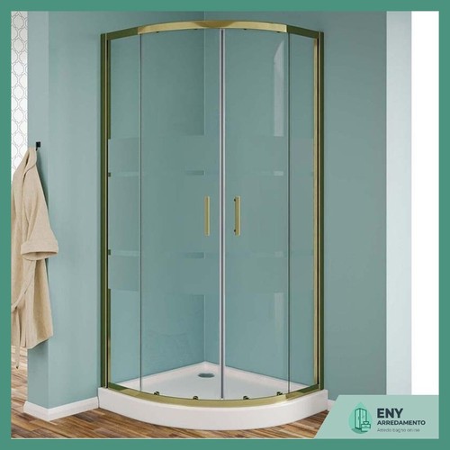 Box doccia semicircolare con