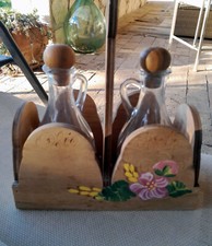 Set Olio e Aceto in legno