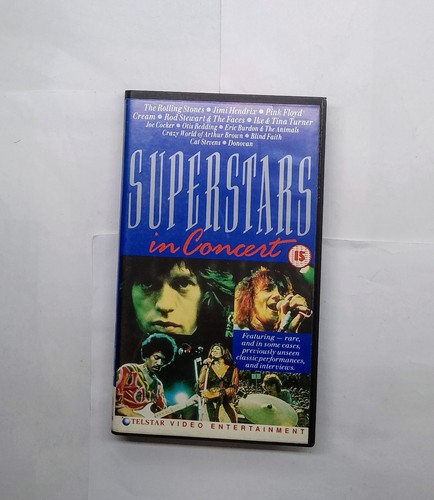 Superstars concert vhs - 15,