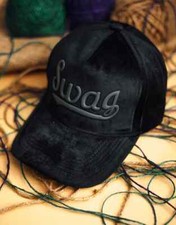 Cappellino di lusso in camoscio di Swag - Copricapo regolabile ed elegante