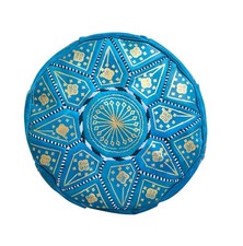 Pouf in pelle marocchina