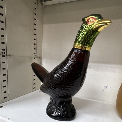 Avon decanter fagiano legno - decanter,