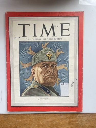 Time mussolini april 1943 - time,
