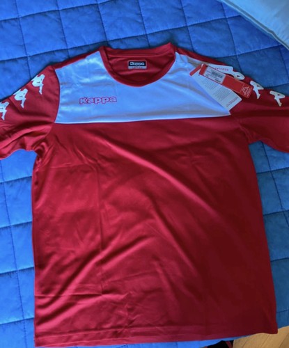 Maglietta kappa rossa sportiva