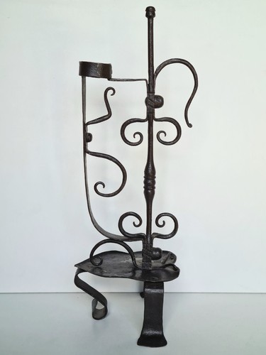 Antico candelabro alpino ferro - antico,