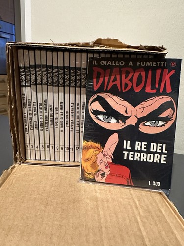 Diabolik lotto fumetti - lotto,