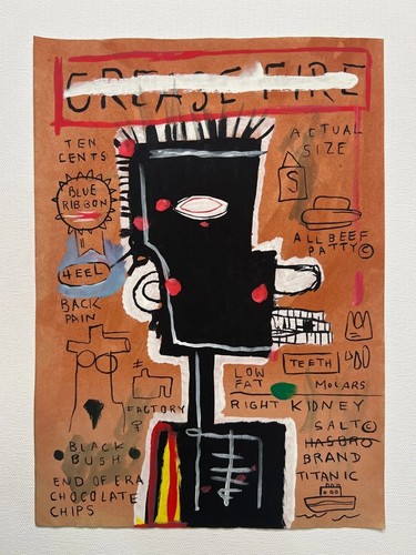 Jean michel basquiat disegno - jean-michel,