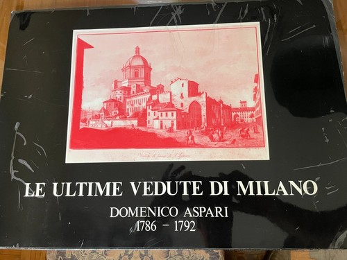Stampe vedute milano di - vedute,
