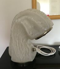 MODERNARIATO-DESIGN-INUSUALE SUGGESTIVA LAMPADA DA TAVOLO-NASON MAZZEGA-MURANO