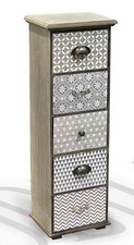 Cassettiera legno rovere - legno,