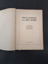 1948 ENCICLOPEDIA DELLE TRE B D' ORO LIBRO DI CASA PER LA DONNA RICETTE METODO
