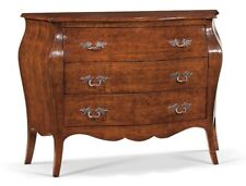 COMO' BOMBATO IN LEGNO 3 CASSETTI VARIE FINITURE EXTRA MANIGLIE ANTICATE 2107