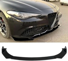 SOTTO PARAURTI  😍LOOK QUADRIFOGLIO per ALFA ROMEO GIULIA LAMA SPLITTER FRONTALE