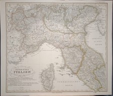 Antica carta Nord Italia