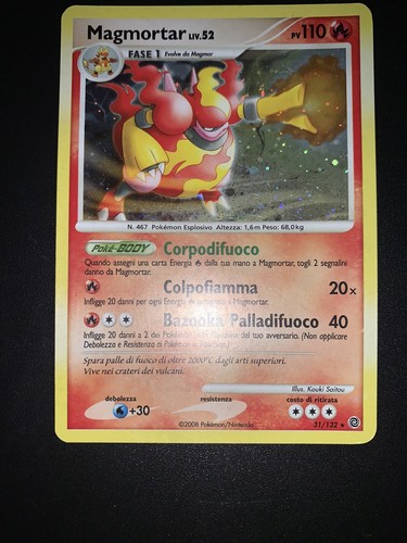 Magmortar holo prodigi - lv, 32
