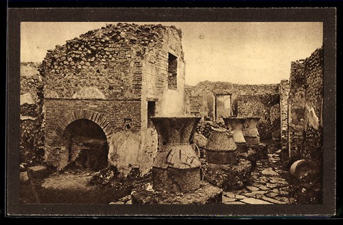Pompei forno mulini scavo - mulini,,