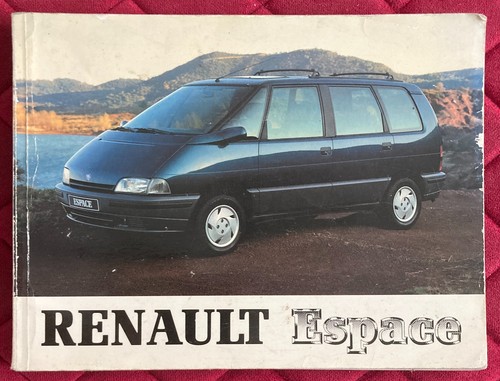 Renault espace libretto uso - espace,
