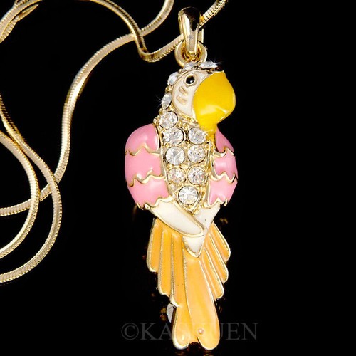 Collana con pappagallo - con,