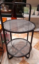 TAVOLINO IN METALLO 2 RIPIANI