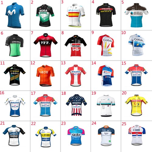 Maglia ciclismo squadra - , uomo