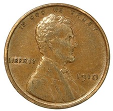 1910 1C BN Lincoln centesimo a