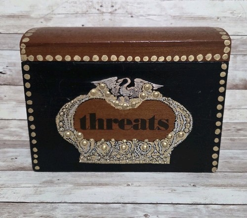 Portagioie vintage legno - portagioie,